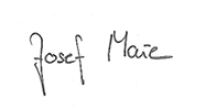 Unterschrift Josef Maier